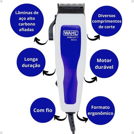 Máquina-De-Corte-Wahl-HomeCut-Basic-14-Pieces-220v--2