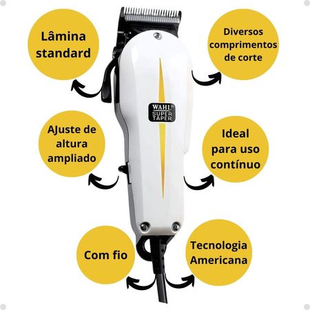 Máquina-De-Corte-Wahl-Classic-Series-Super-Taper-220v--3