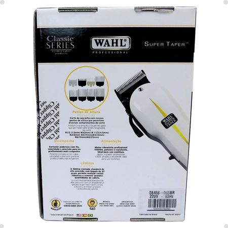 Máquina-De-Corte-Wahl-Classic-Series-Super-Taper-220v--6