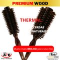 Riè Salon-Pro Kit 2 Escovas Prof Javali Premium Wood