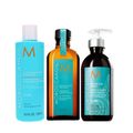 Kit Moroccanoil Curl Enhancing - Shampoo 250ml + Óleo Original 100ml + Creme de Cachos 300ml