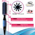 Riè Salon-Pro Kit 2 Escovas Prof Javali Super + 1 Pente