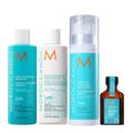 Kit Moroccanoil Curl Enhancing - Shampoo 250ml + Condicionador 250ml + Óleo 25ml + Mousse Definidor de Cachos 250ml