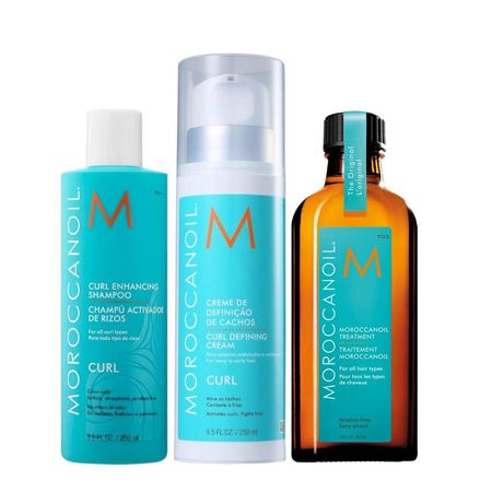 Kit-Moroccanoil-Curl-Enhancing---Shampoo-250ml-+-Mousse-Definidor-de-Cachos-250ml-+-Óleo-Original-100ml--1