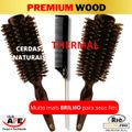 Riè Salon-Pro Kit 2 Escova Prof Javali Premium + 1 Pente