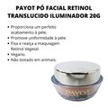Pó Facial Payot Retinol Translucido Iluminador 20g