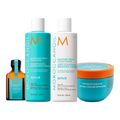 Kit Moroccanoil Moisture Repair Shampoo 250ml + Condicionador 250ml + Máscara 250g + Óleo Original 25ml