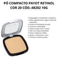 Pó Compacto Payot Retinol Cor 20 10g