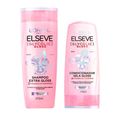 Kit Shampoo 375ml E Condicionador 170ml Elseve Glycolic Gloss