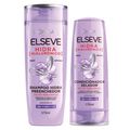 Kit Shampoo 375ml E Condicionador 170ml Elseve Hidra Hialurônico