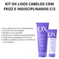 Kit Ox Lisos Cabelos Com Frizz e Indisciplinados