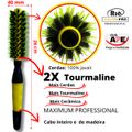 Riè Salon-Pro Kit 2 Escovas Prof Javali Mega + 1 Pente