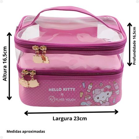 Necessaire-Organizadora-Transparente-Hello-Kitty-by-Klass-Vough-Rosa--3