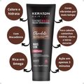 Máscara Intensificadora Keraton Kert Shine Mask Chocolate 240g