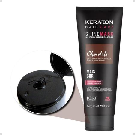 Máscara-Intensificadora-Keraton-Kert-Shine-Mask-Chocolate-240g--4