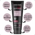 Máscara Matizadora Keraton Kert Shine Mask Pérola 240g