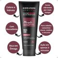 Máscara Intensificadora Keraton Kert Shine Mask Marsala 240g