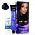 Coloração Creme Kert Keraton Selfie 1.0 Preto