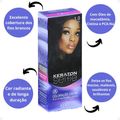 Coloração Creme Kert Keraton Selfie 1.0 Preto