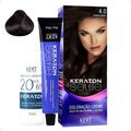 Coloração Creme Kert Keraton Selfie 4.0 Castanho Médio
