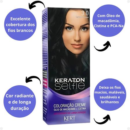 Coloração-Creme-Kert-Keraton-Selfie-3.0-Castanho-Escuro--3