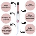 Modelador Automático Kiss New York Instawave Branco Bivolt