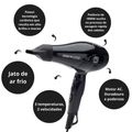 Secador Kiss New York Ceramic Ion 1900w 127v