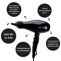 Secador Kiss New York Pro Ion 2200w 127v