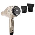 Secador Kiss New York Tourmaline Ion Dourado 2000w 220v