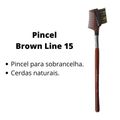 Pincel Klass Vough Brown Line Para Sobrancelha 15