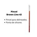 Pincel Klass Vough Brown Line Para Delineados 43