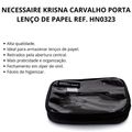 Necessaire Klass Vough Krisna Carvalho Porta Lenço de Papel Ref. Hn0323