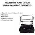 Necessaire Klass Vough Krisna Carvalho Expansível