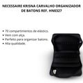 Necessaire Klass Vough Krisna Carvalho Organizador de Batons Ref. Hn0327