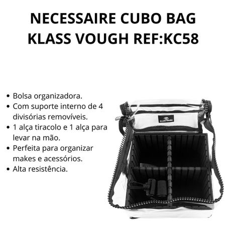 Necessaire-Cubo-Bag-Klass-Vough-Ref:kc58--2