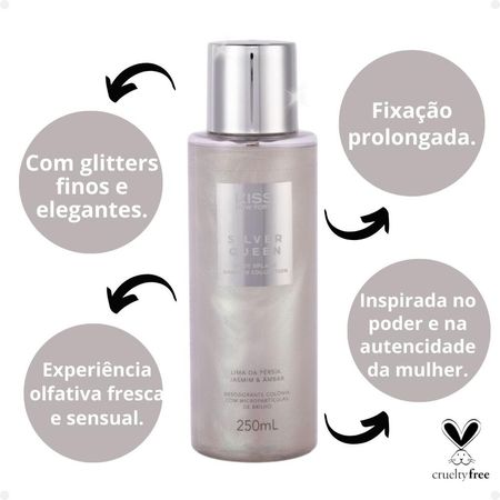 Body-Splash-Kiss-New-York-Shimmer-Collection-Silver-Queen-Lima-da-Pérsia,-Jasmim-e-Ambar-250ml--2