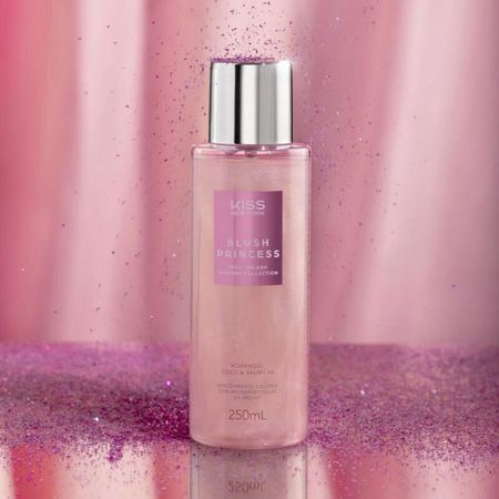 Body-Splash-Kiss-New-York-Shimmer-Collection-Blush-Princess-Morango,-Coco-e-Baunilha-250ml--3
