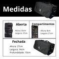 Necessaire Klass Vough Com 4 Divisórias Ref: Kc26