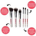 Kit Pincéis de Maquiagem Klass Vough Essential Studio Com 6