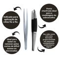 Kit Pinça Bisturi Tw-131po + Chanfrada Tw-1357 Klass Vough