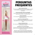 Pinça Dourada Hello Kitty By Klass Vough Ponta Reta Twhk-01