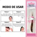 Pinça Dourada Hello Kitty By Klass Vough Ponta Bisturi Twhk-02