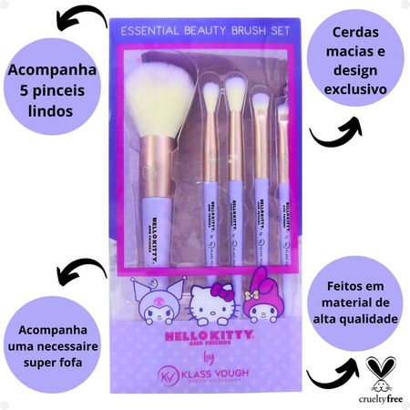 Kit-de-Pincéis-com-Necessaire-Hello-Kitty-By-Klass-Vough-Essential-Beauty-Brush-Set-Kthk-01--2