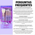 Kit de Pincéis com Necessaire Hello Kitty By Klass Vough Essential Beauty Brush Set Kthk-01