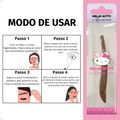 Pinça Dourada Hello Kitty By Klass Vough Ponta Chanfrada Twhk-03