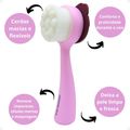 Escova de Limpeza Facial Hello Kitty By Klass Vough Cleanser Fchk-01