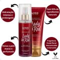 Kit Kiss New York Lady in Red - Body Splash + Loção Hidratante