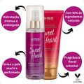 Kit Kiss New York Sweet Heart - Body Splash + Loção Hidratante