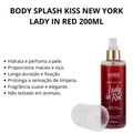 Body Splash Kiss New York Lady In Red 200ml
