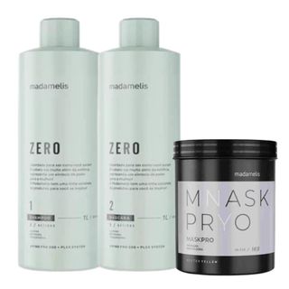 Madamelis Zero Progressiva Sem Formol Duo + Máscara Pro Neuter Yellow